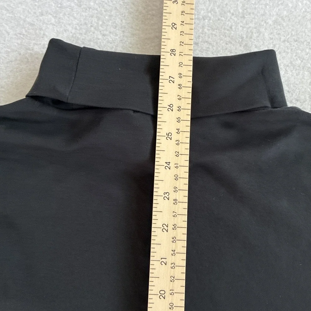 Polo Ralph Lauren Mens XXL Turtleneck Shirt Black Cotton Long Sleeve Flesh Pony
